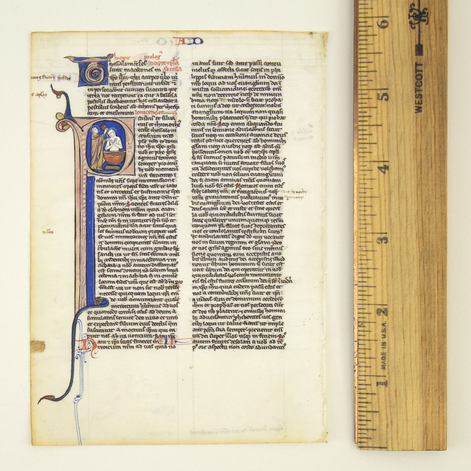 TEXT FROM THE OPENING OF PAUL'S FIRST LETTER TO THE THESSALONIANS